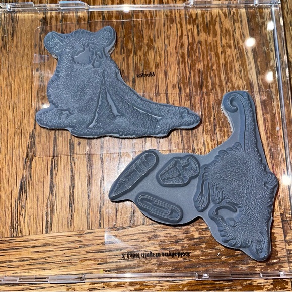 House Mouse Baby Blanket And School Supplies Cling Rubber Stamp Stampendous - Picture 2 of 5